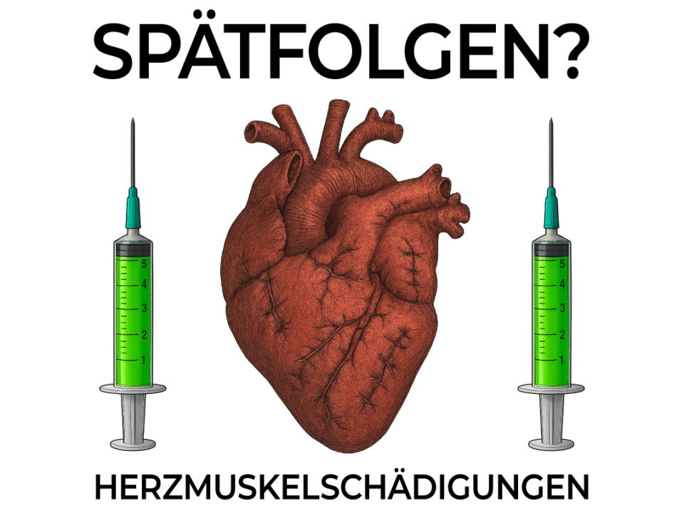 Risikoreiche Spätfolgen? Herzmuskelschädigungen nach C-19 -Injektionen.
